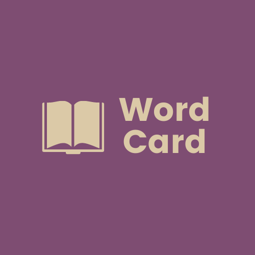 word card logo